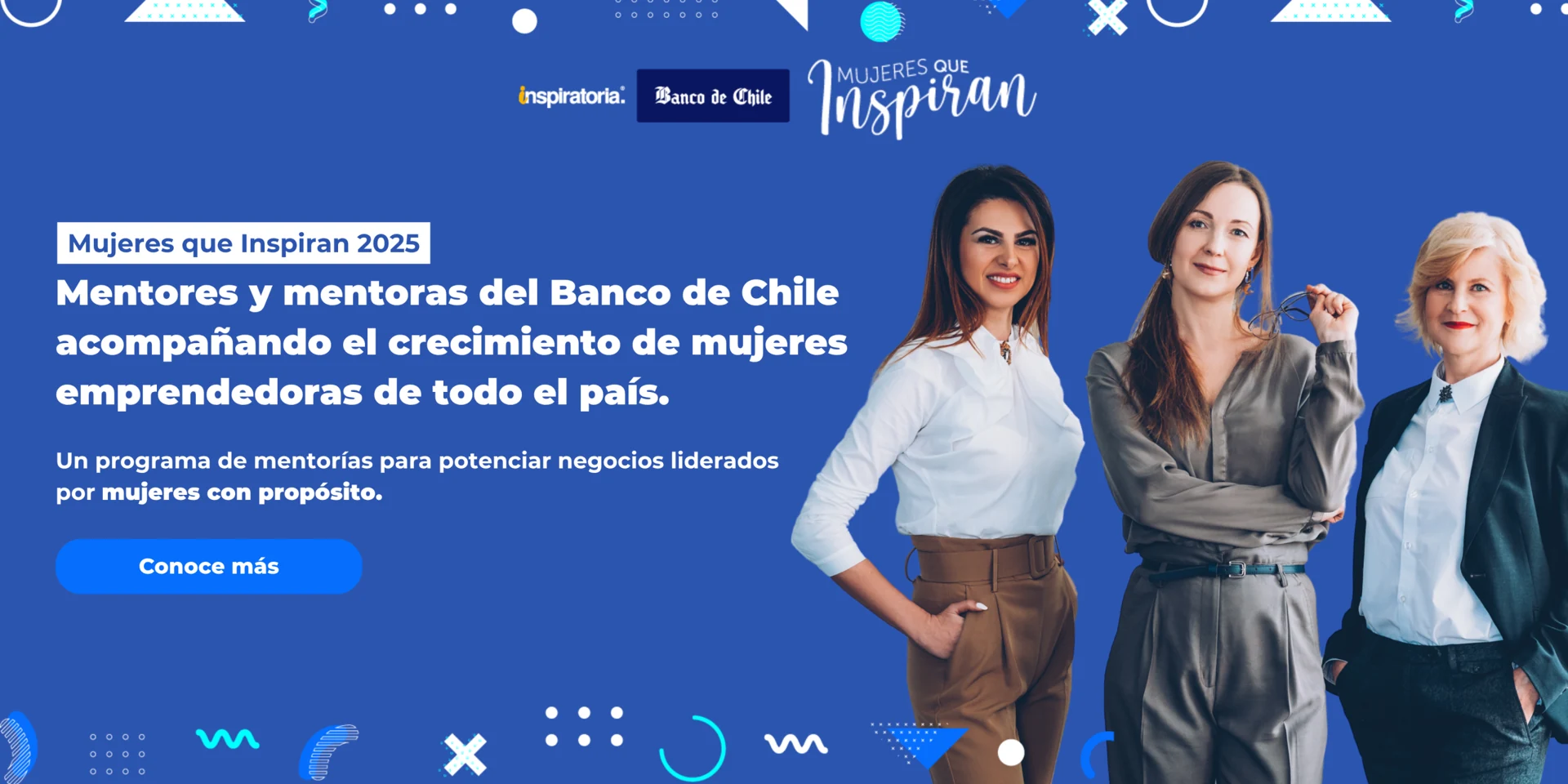 Mujeres que Inspiran 2025: Crecer, Conectar, Liderar